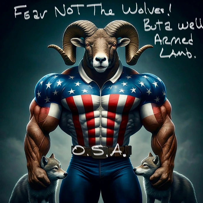 Fear not the wolves but a well-armed lamb